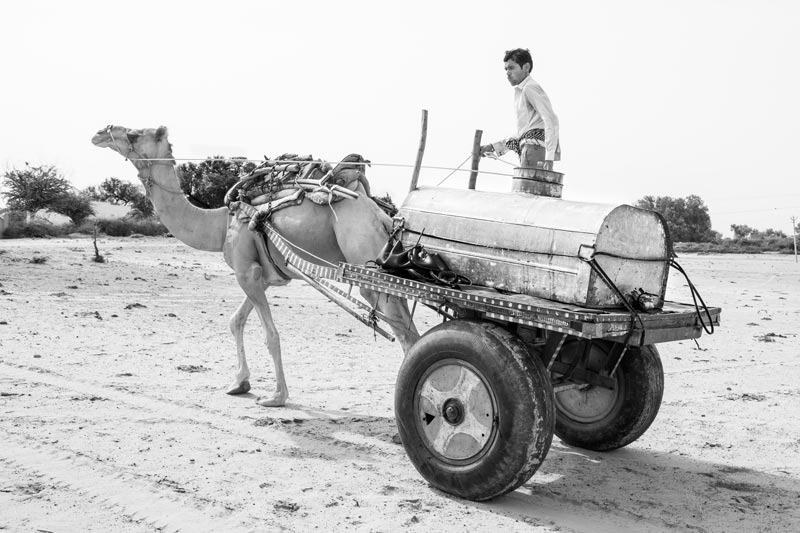 Carriage and Transportation of Drinking Water - Bikaner district, Rajasthan